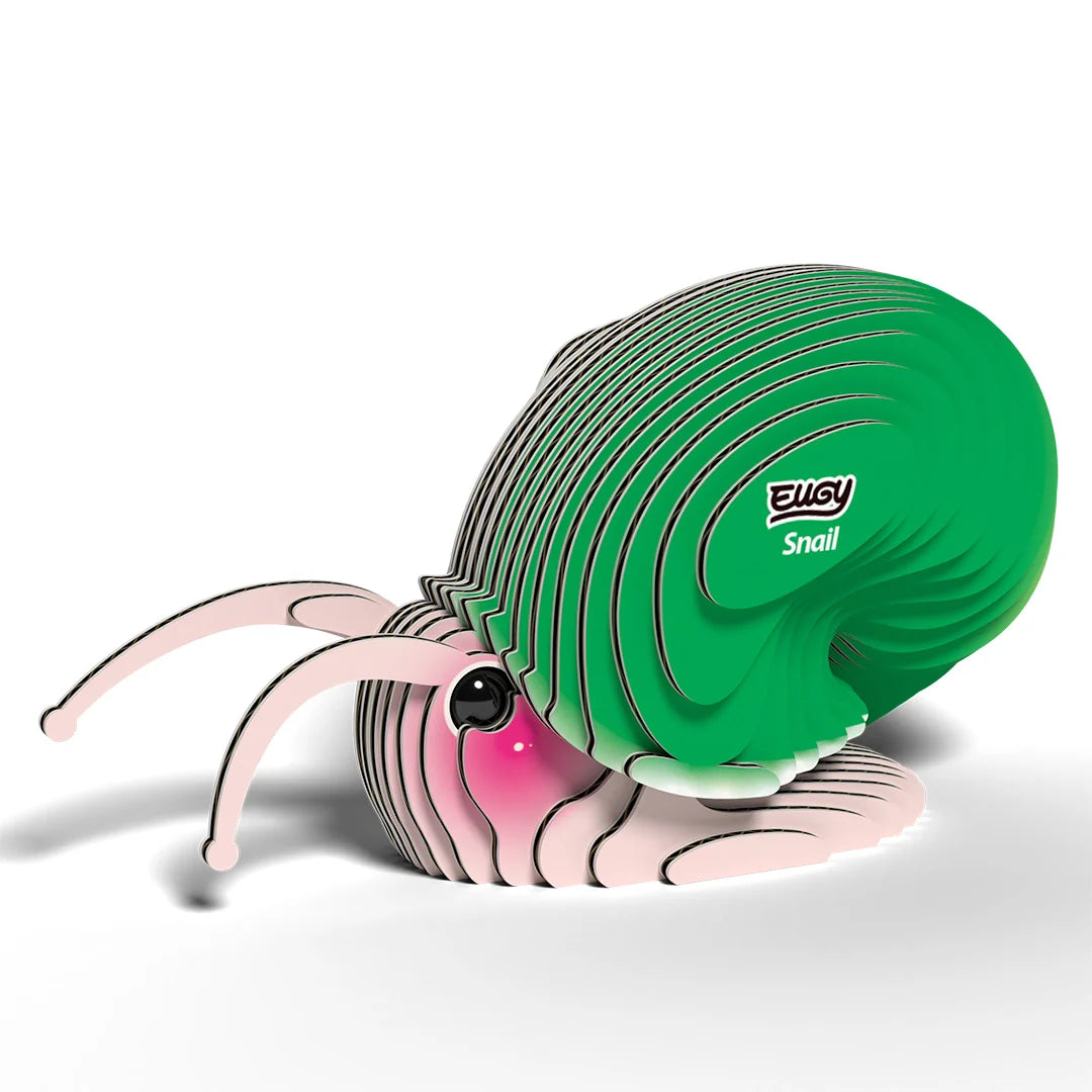 EUGY Snail 3D Puzzle