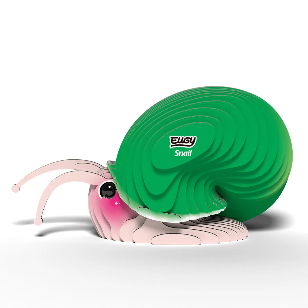 EUGY Snail 3D Puzzle