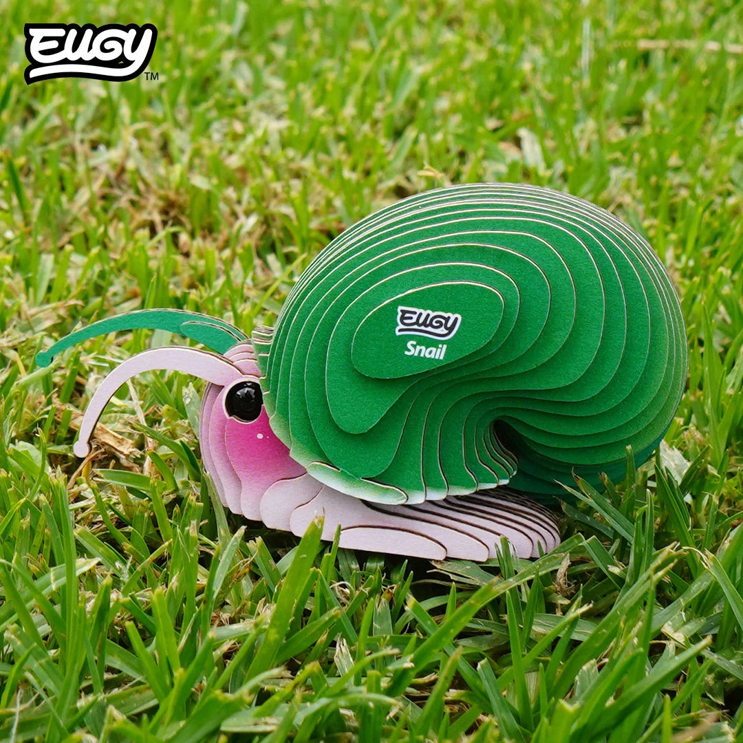 EUGY Snail 3D Puzzle