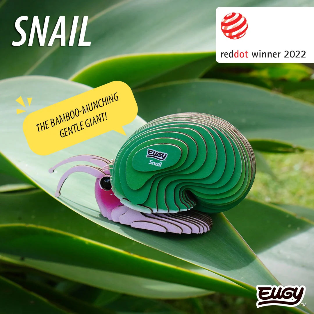 EUGY Snail 3D Puzzle