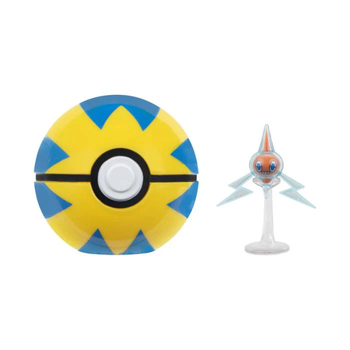 Pokemon Clip n Go Rotom + Quick Ball