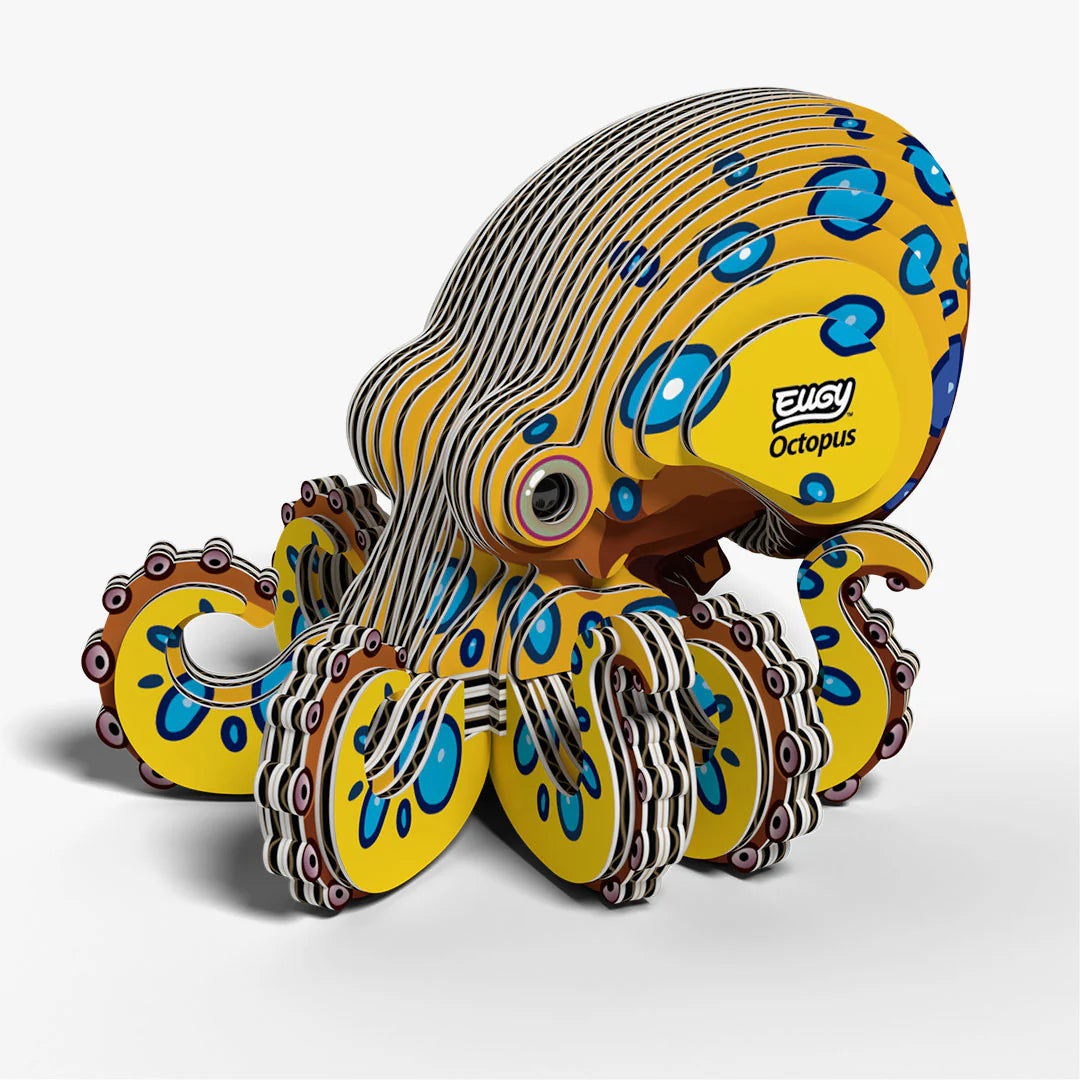 EUGY Octopus 3D Puzzle