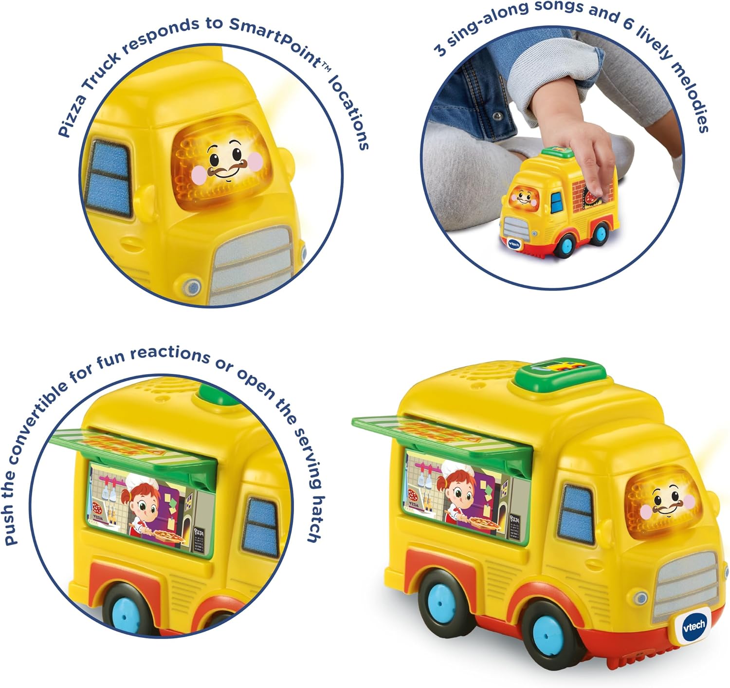 VTech Toot Toot Pizza Delivery Van