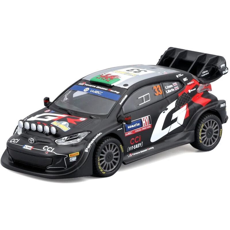 Bburago Toyota GR Yaris Rally 1 Hybrid 1:43 Scale