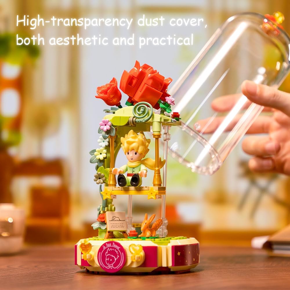 Le Petit Prince Rose Swing Construction Set