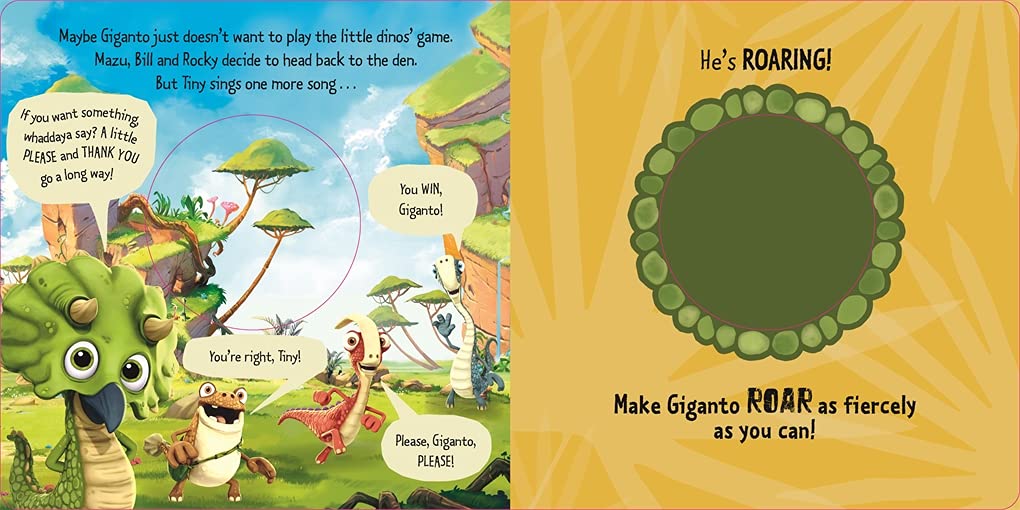 Gigantosaurus Book with Puppet