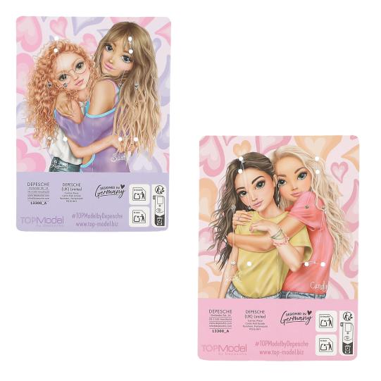 TOPModel Keyring Set Heart BFF