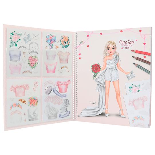 TOPModel Create your Wedding Special Colouring Boo