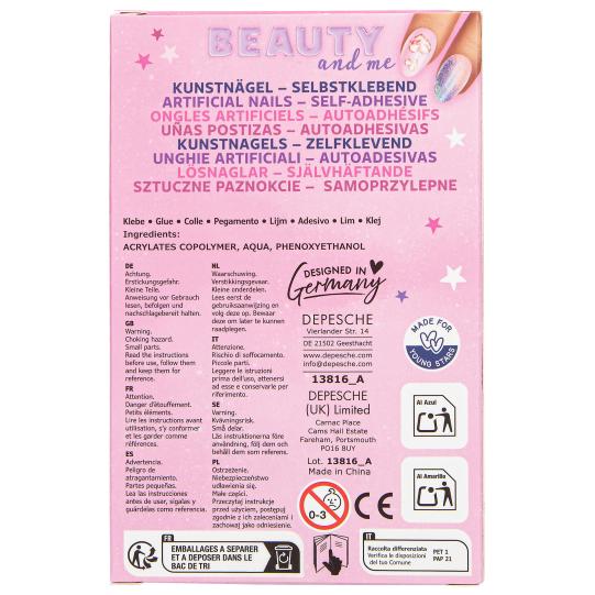 TOPModel Artificial Nails Glitter Beauty & Me