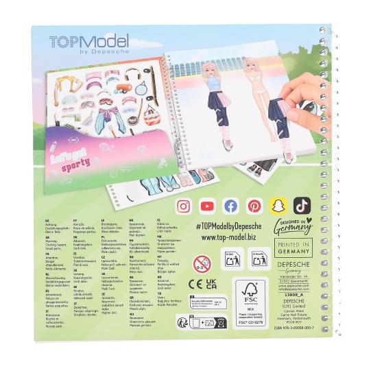 TOPModel Dress Me Up Stickerbook