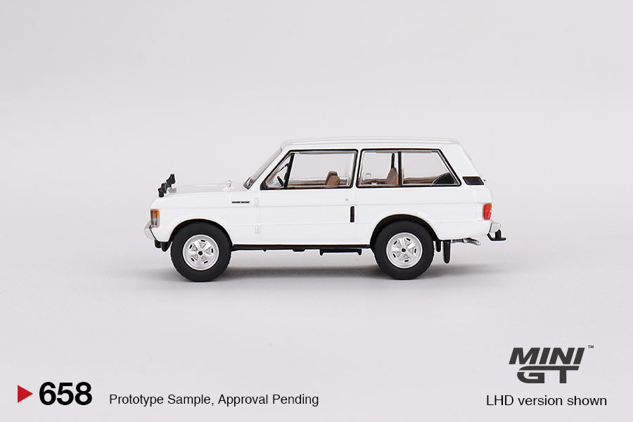 Mini GT Range Rover - Davos White 1:64 Scale