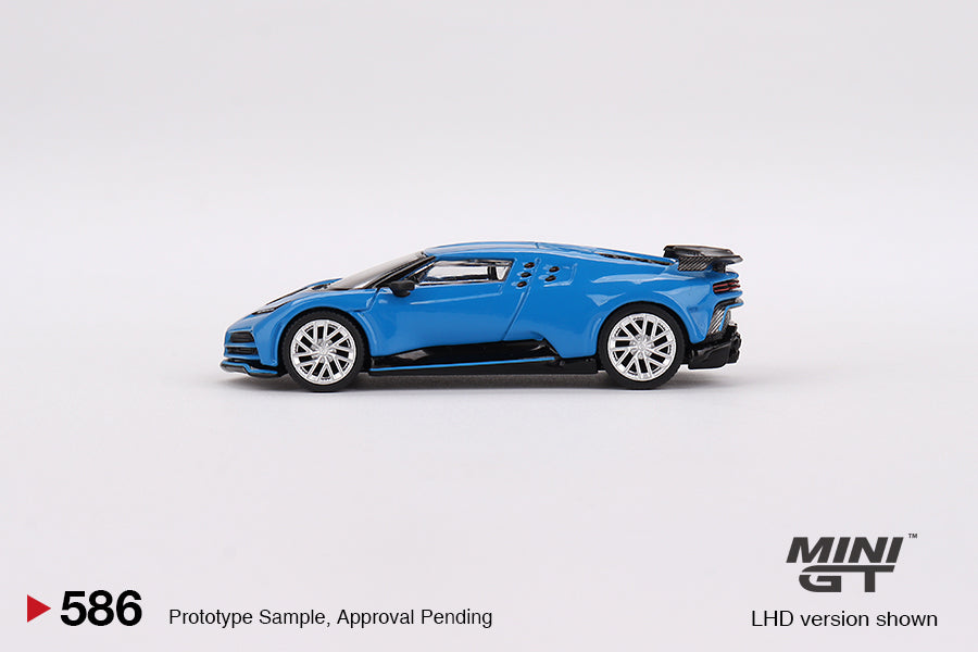Mini GT Bugatti Centodieci - Blue 1:64 Scale Die Cast Car
