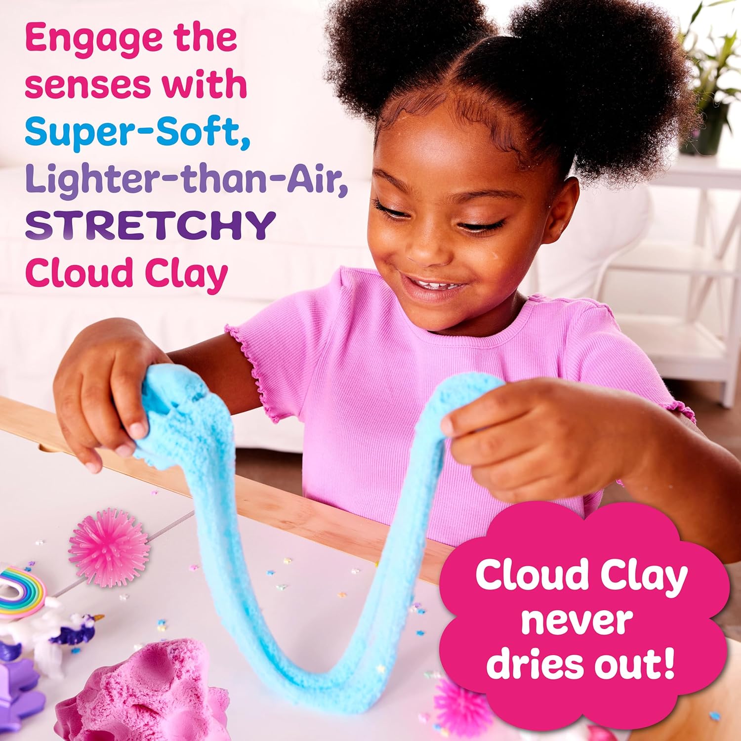 Stretchy Cloud Clay Unicorn Sensory Pack