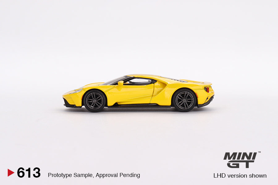 Mini GT Ford GT - Triple Yellow 1:64 Die Cast