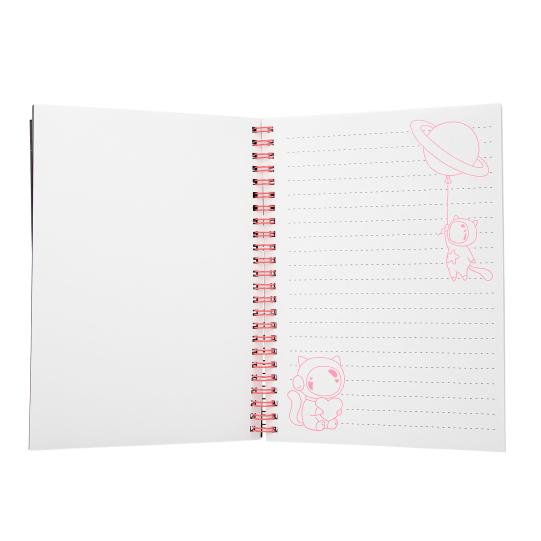 TOPModel Neon Doodle Colouring Book