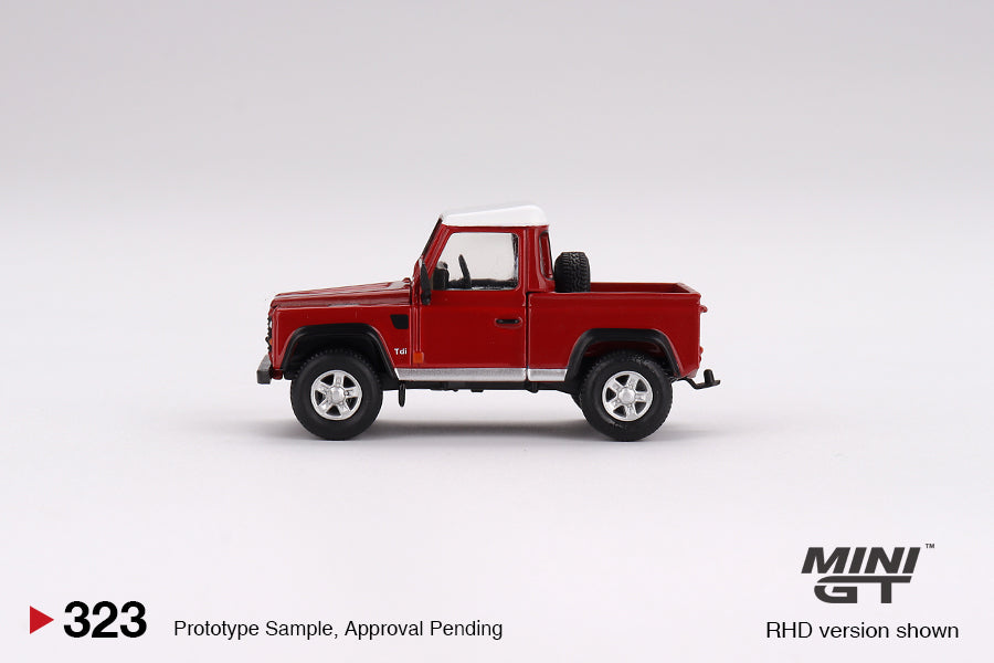 Mini GT Land Rover Defender 90 Pick-Up 1:64 Scale