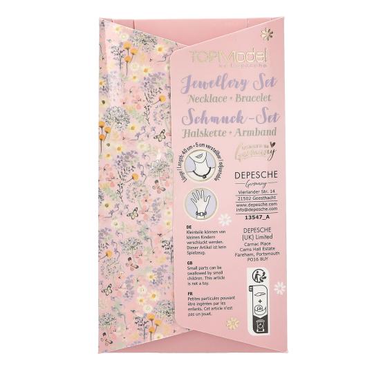 TOPModel Necklace & Bracelet Set