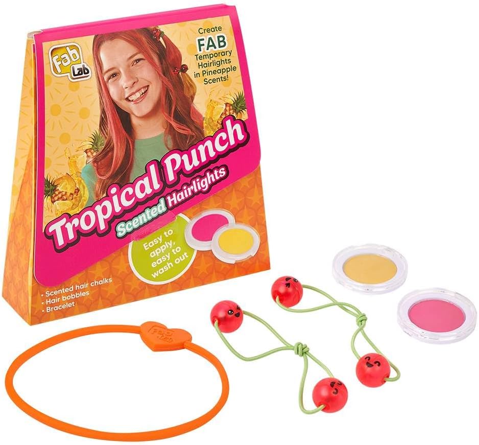 FabLab Fruiti Tuttis Tropical Punch Scented Hairli