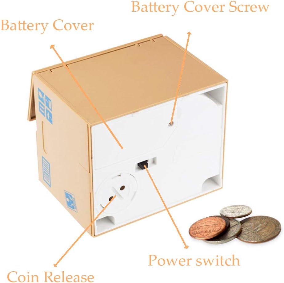 Sneaky Cat Money Box