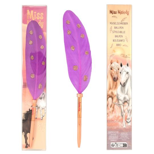 Miss Melody Feather Ballpen