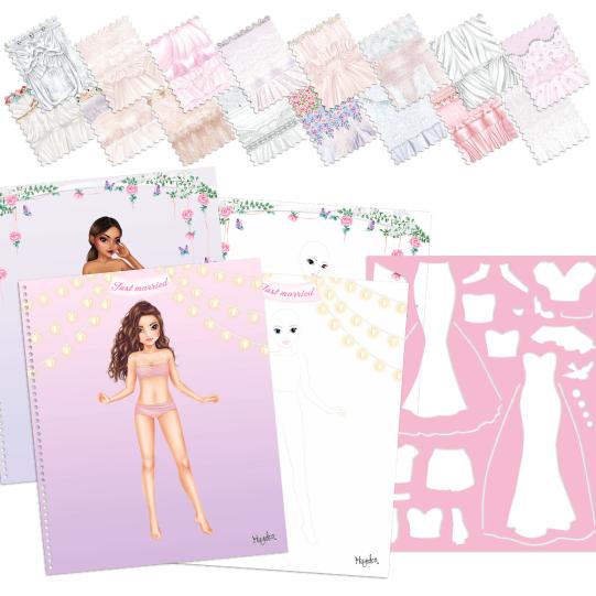 TOPModel Create your Wedding Special Colouring Boo