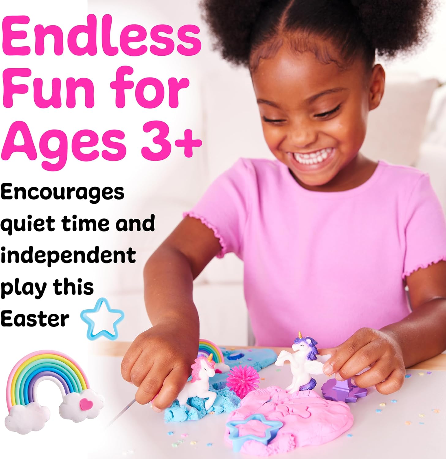 Stretchy Cloud Clay Unicorn Sensory Pack