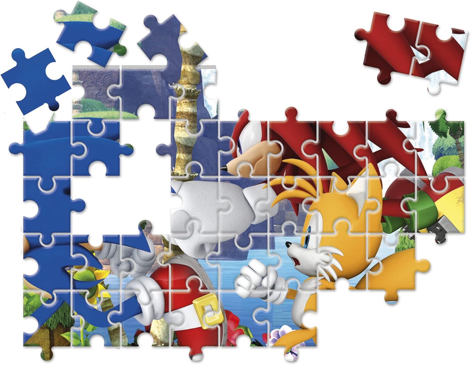 Clementoni Sonic the Hedgehog 10in1 Jigsaw Puzzle