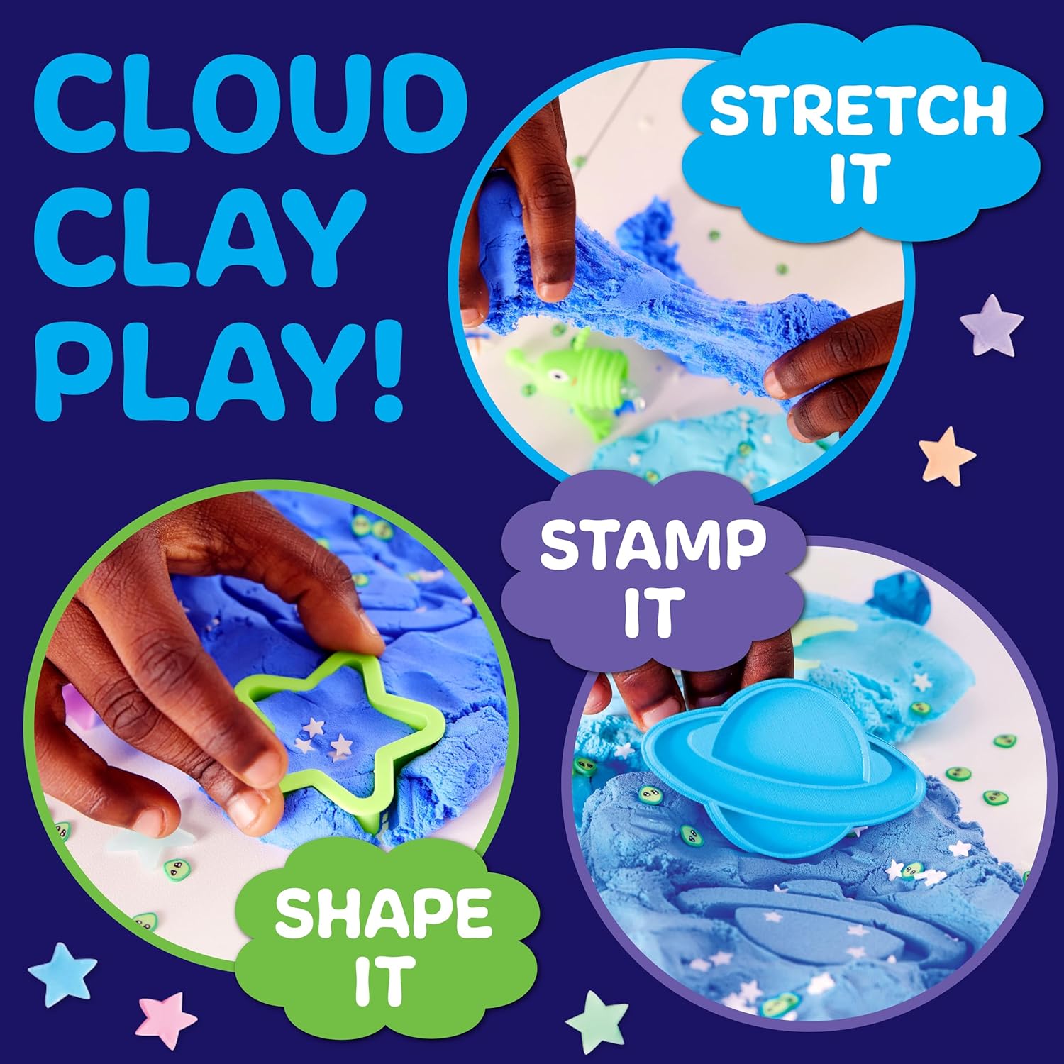 Stretchy Cloud Clay Outer Space Sensory Pack
