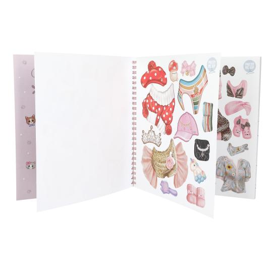 Create Your TOPModel Kitty Colouring Book
