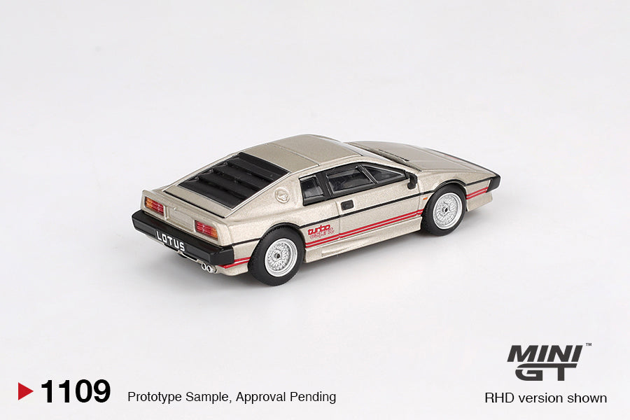 Mini GT Lotus Esprit Turbo Metallic Silver 1:64 Die Cast