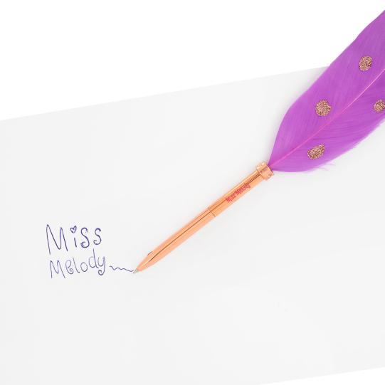 Miss Melody Feather Ballpen