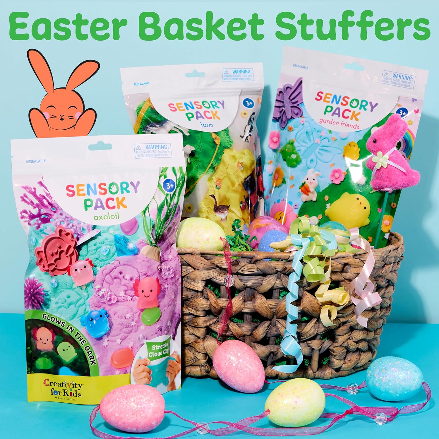 Stretchy Cloud Clay Farm Sensory Pack