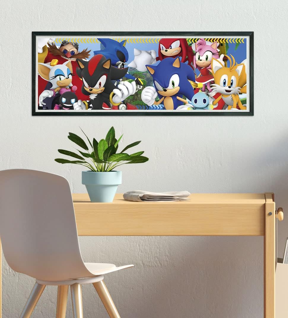Clementoni Sonic the Hedgehog 10in1 Jigsaw Puzzle