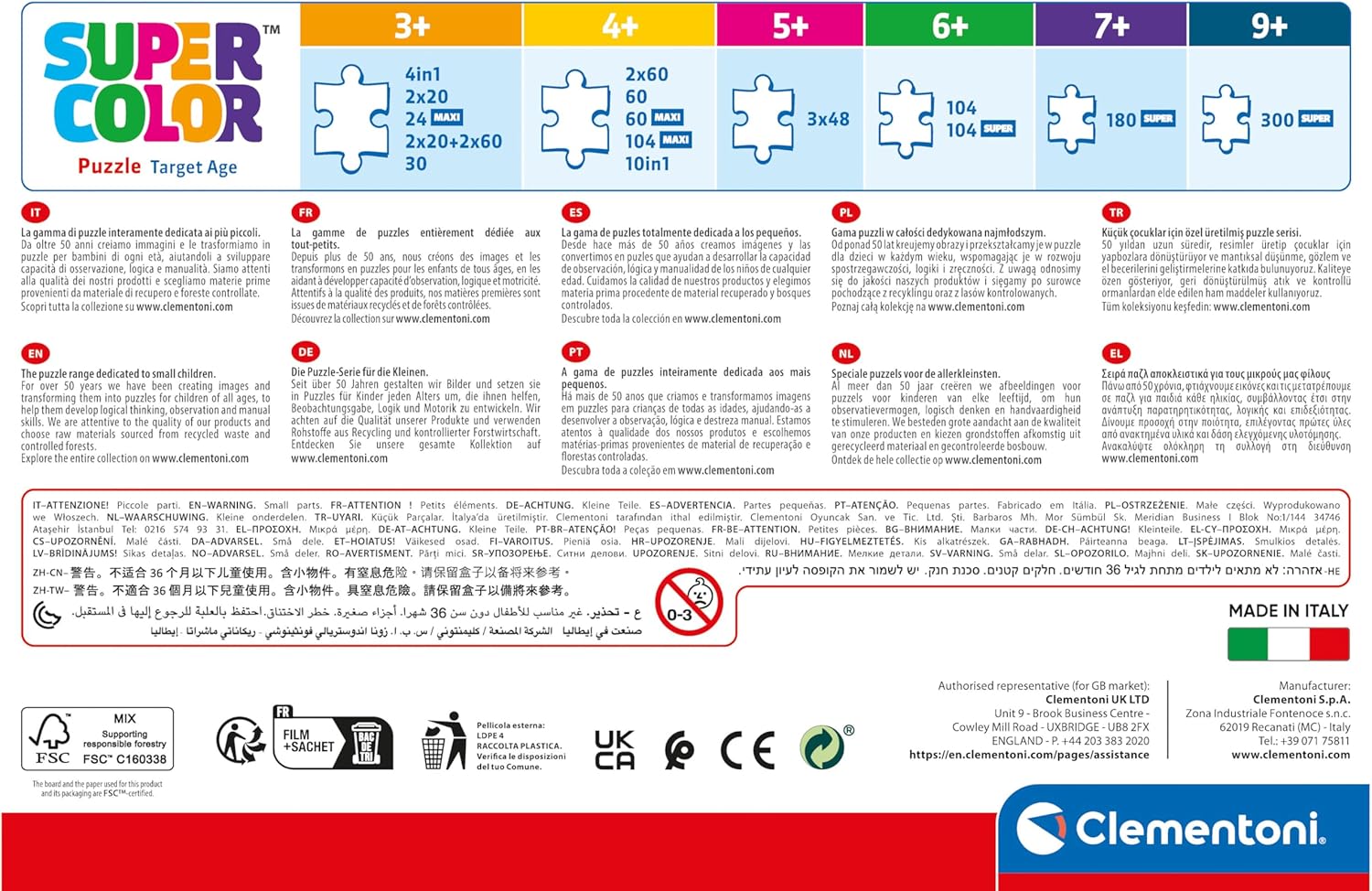 Clementoni SuperKitties 2 x 20 Piece Puzzle