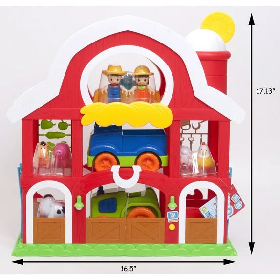 Farm-House Playset with Light