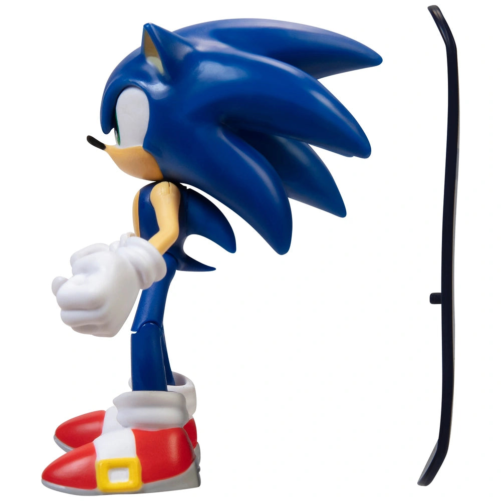 Sonic the Hedgehog with Snowboard Action Figure 10cm 35th Anniversary