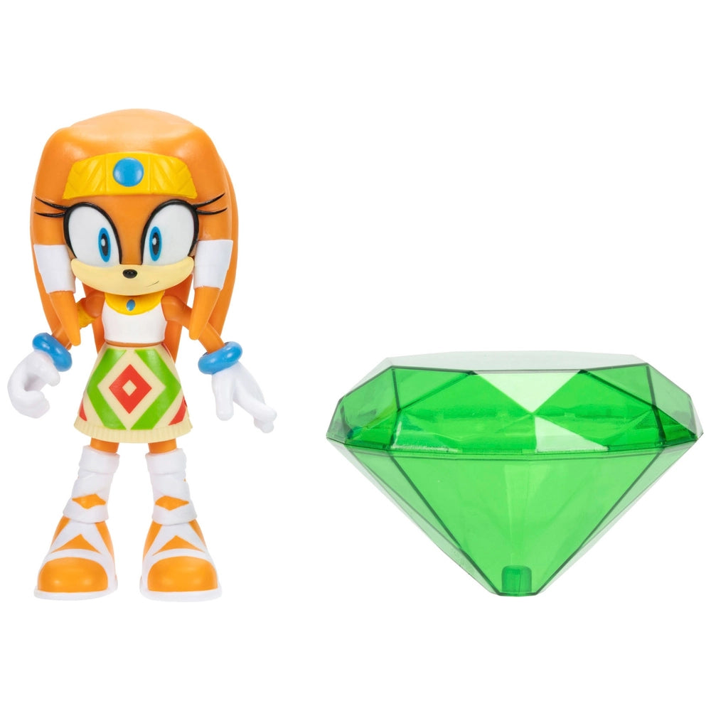 Sonic the Hedgehog Tikal with Master Emerald 10cm Action Figure 35th Anniversary
