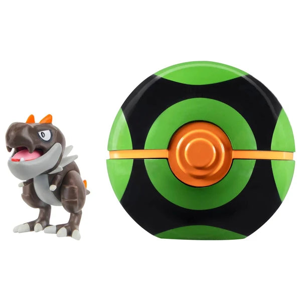Pokemon Clip n Go Tyrunt + Dusk Ball