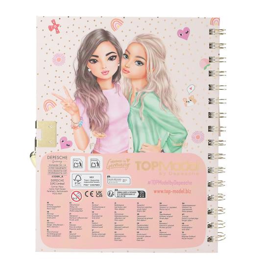TOPModel Diary with Padlock