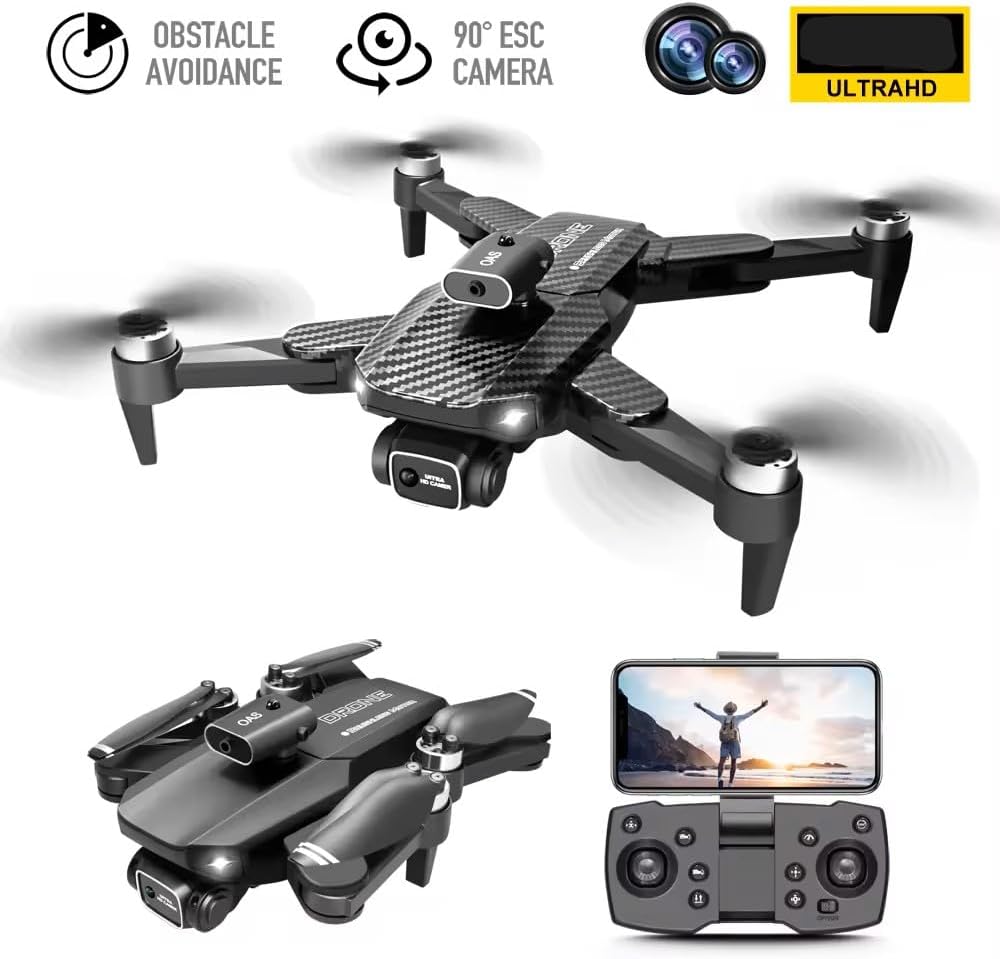 Obstacle Avoidance Gesture Drone With HD Camera