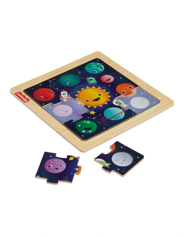 Fisher Price Wooden Jigsaw Puzzle Assortment