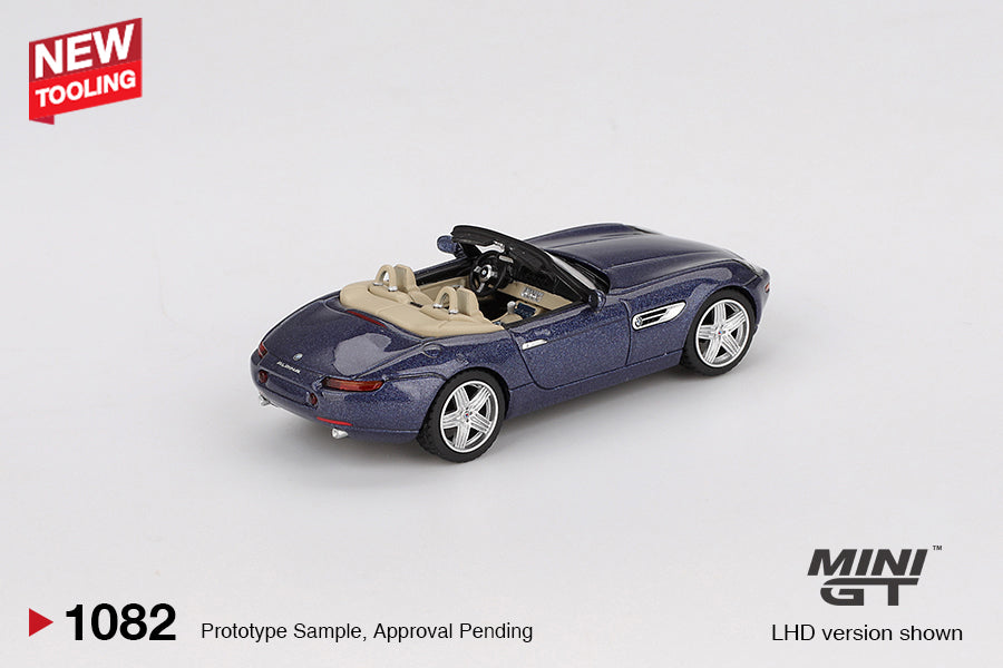 Mini GT BMW Z8 Alpina Alpine Blue 1:64 Scale
