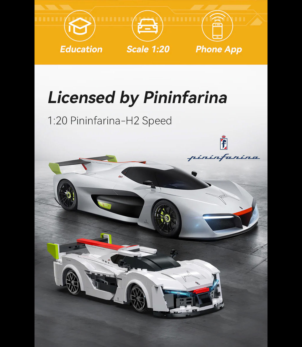 Cada Pininfarina H2 296 Piece Radio Controlled Construction Set