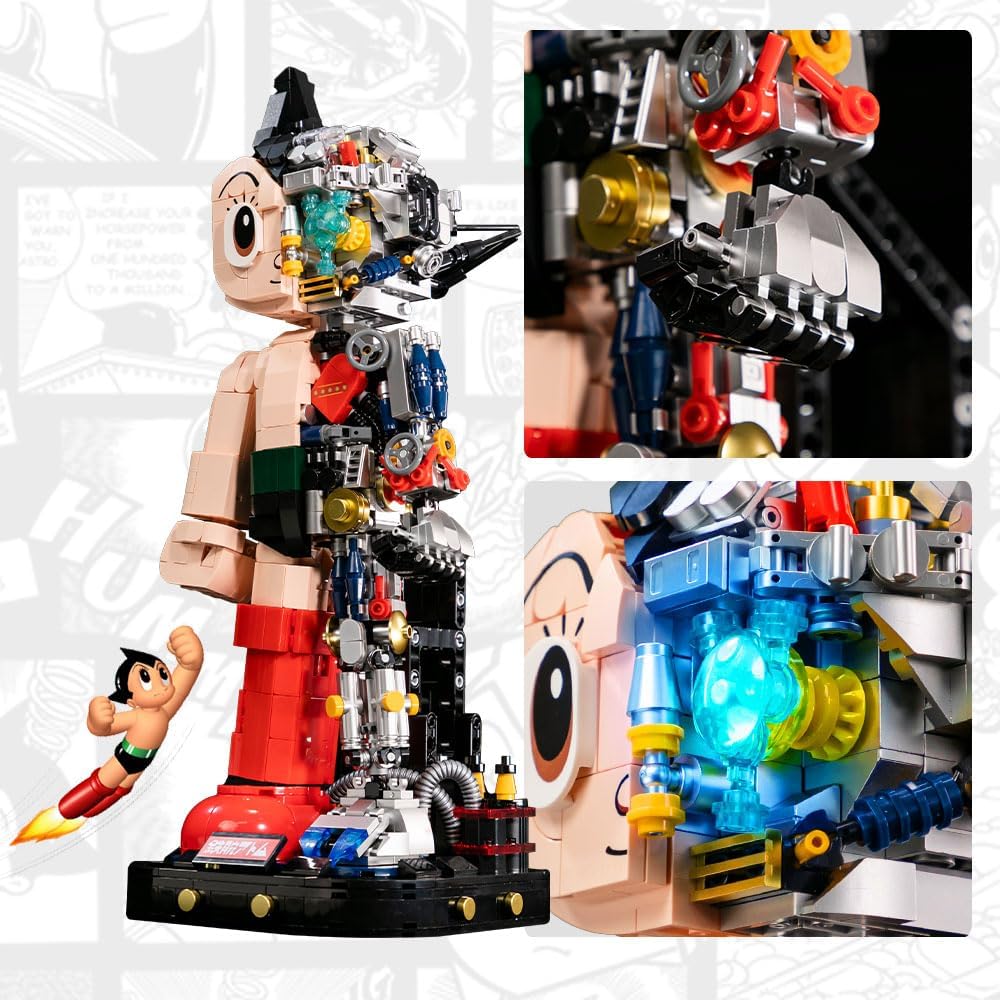 Pantasy Mechanical Astro-Boy Figure Brick Set