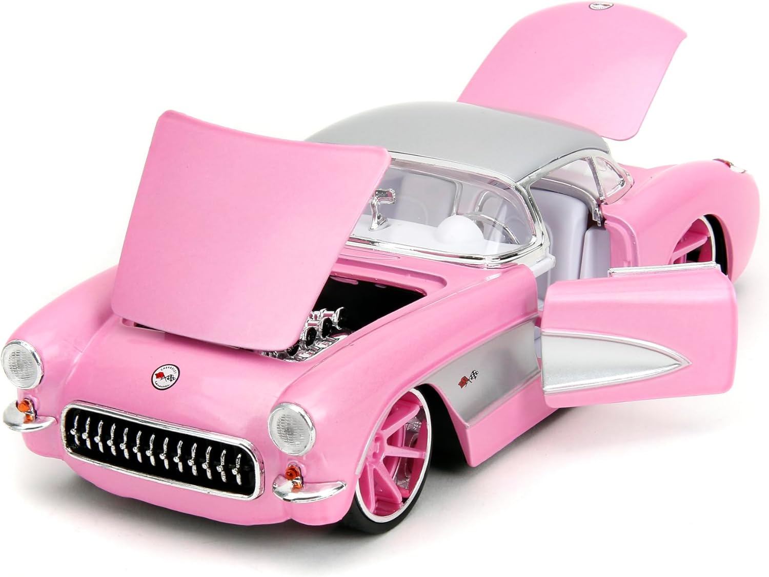 Jada Pink Slips 1957 Chevorlet Corvette 1:24