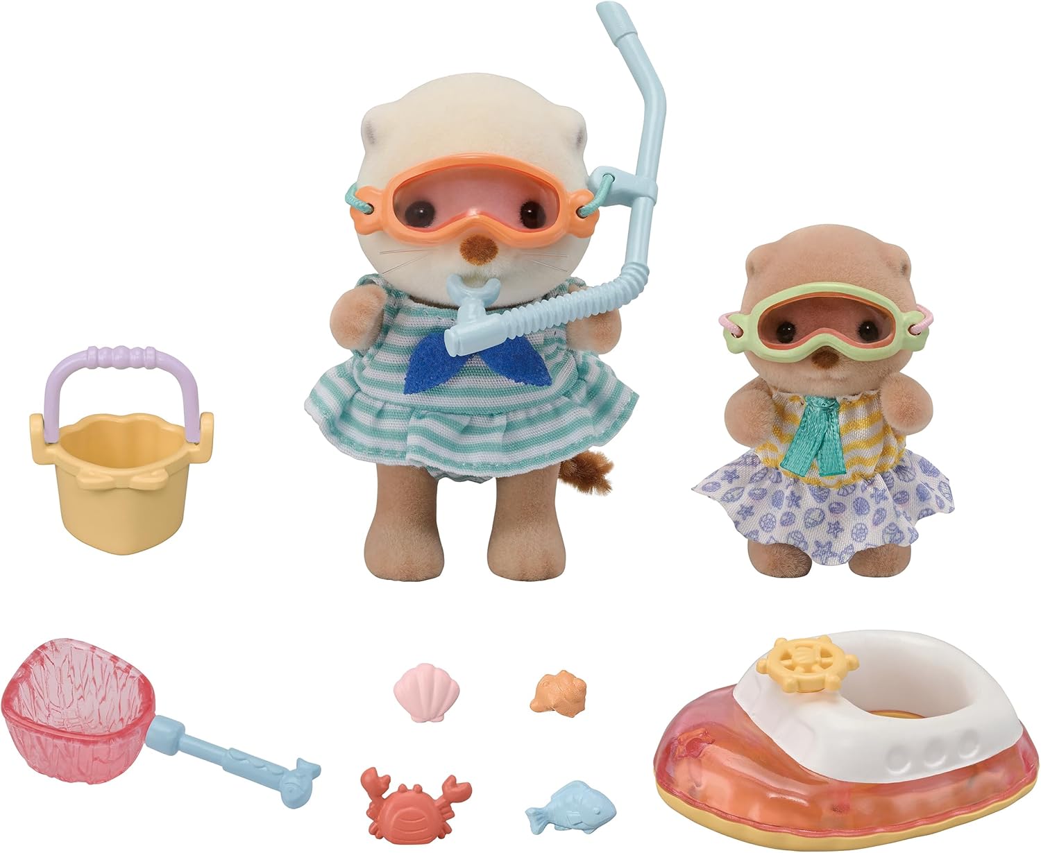 Sylvanian Sea Otter Sisters-Splashy Snorkel Set