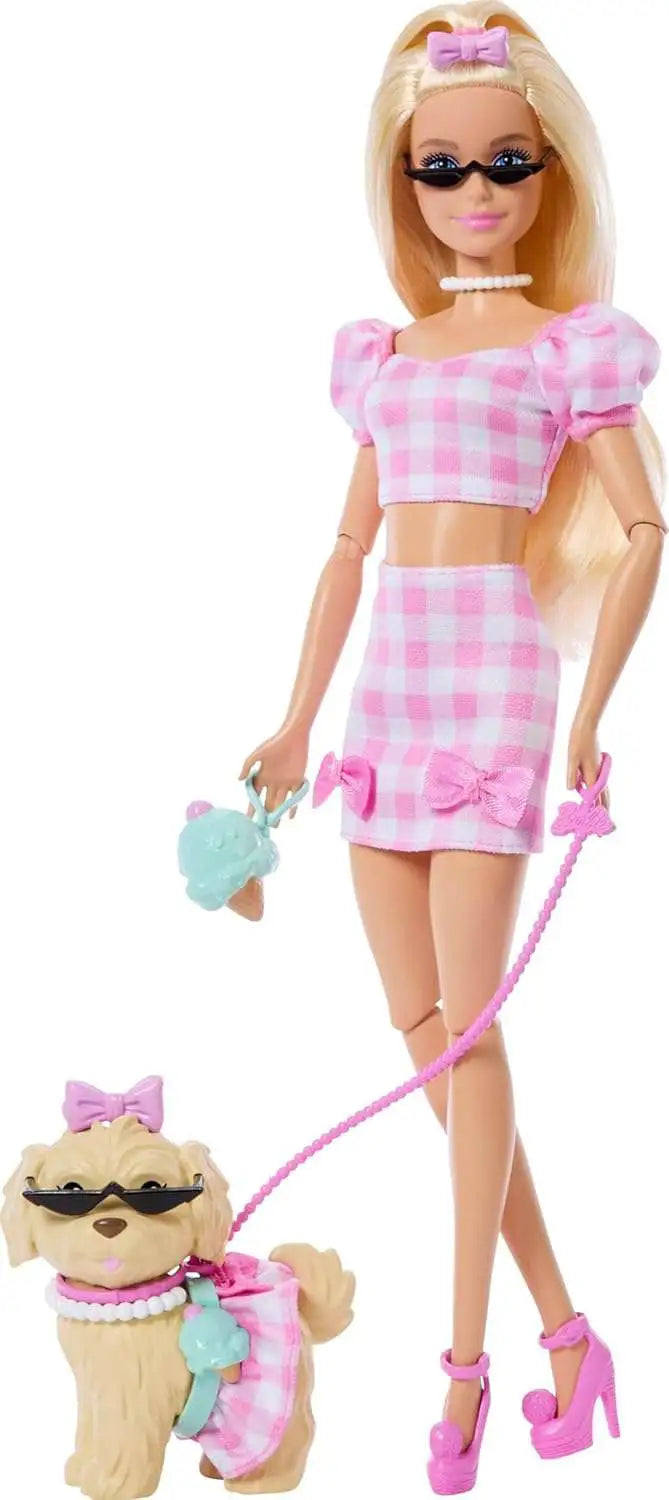 Barbie Twinning Looks Fashion Doll & Puppy