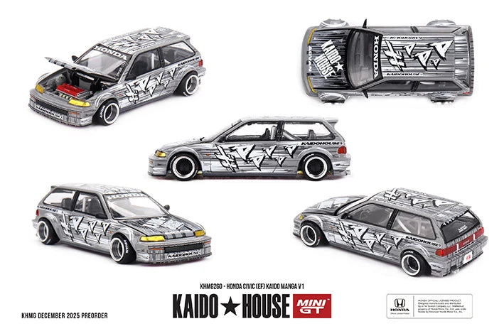 Mini GT Honda Civic (EF) Kaido Manga 1:64 Scale