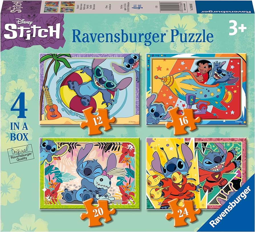 Ravensburger 2024 puzzle 4 pack Lei