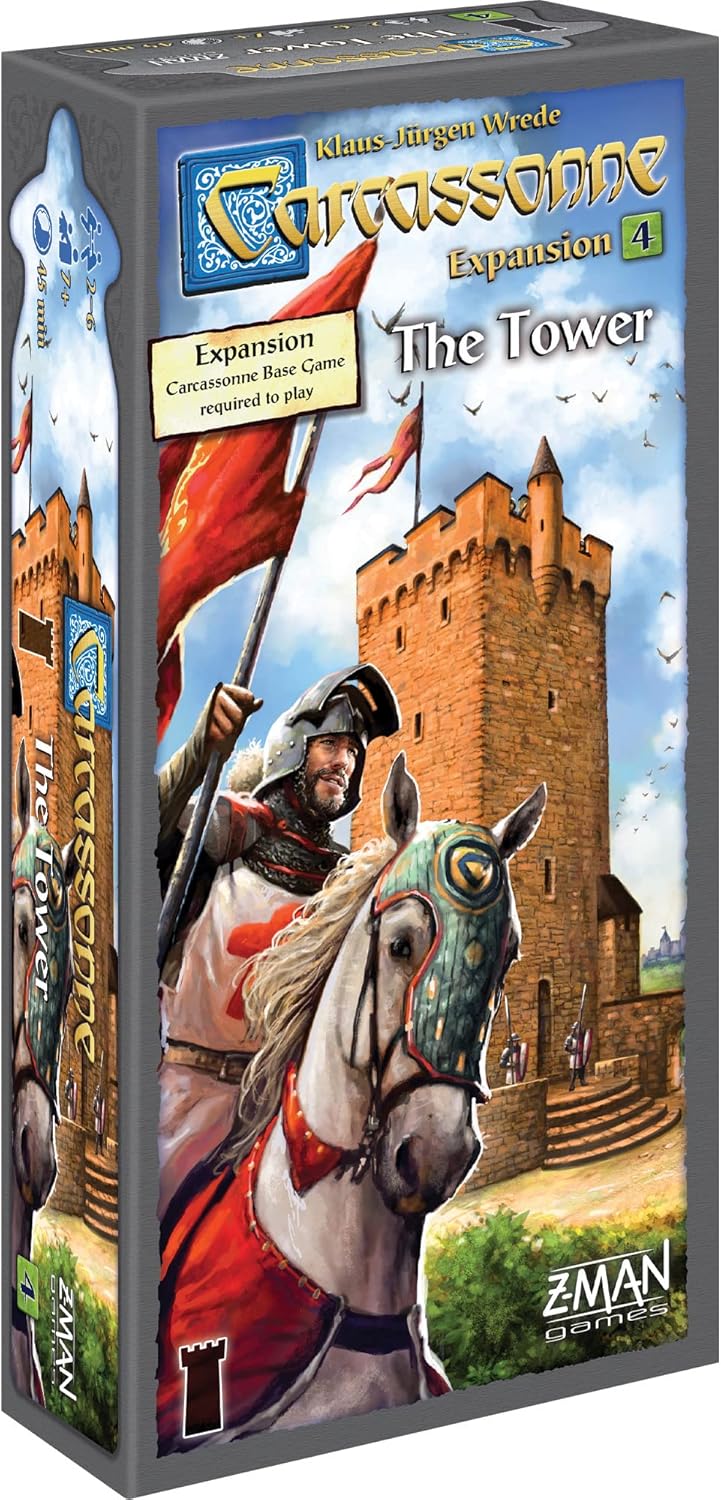 Carcassonne The Tower Expansion Pack 4